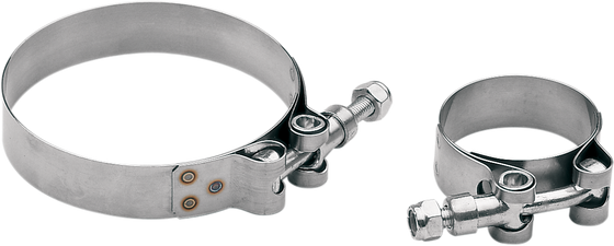 COBRA stainless steel t-bolt exhaust clamp