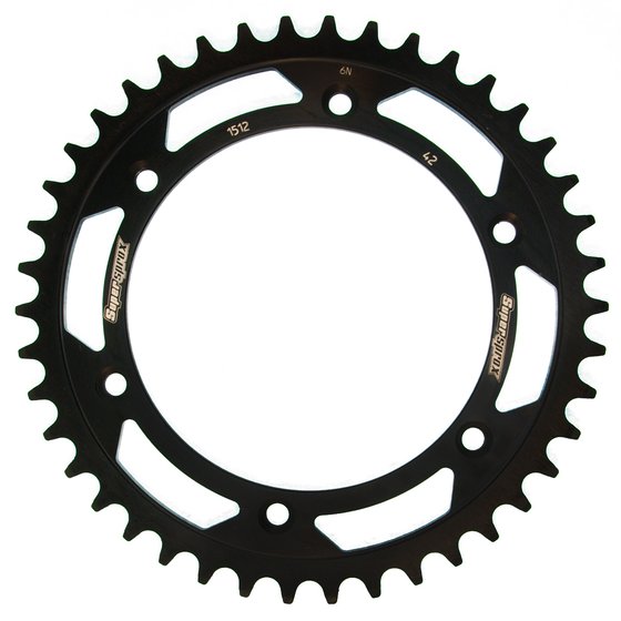 14206-41 Supersprox supersprox steel rear sprocket beta/gasgas/husqv. black 41