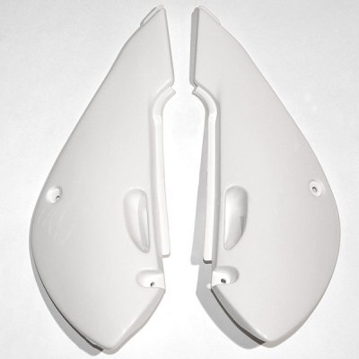 KA03734#047 UFO white side panels for kawasaki kx65/klx110