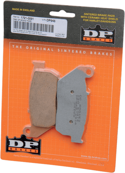 DP110 DP BRAKES sintered metal brake pad