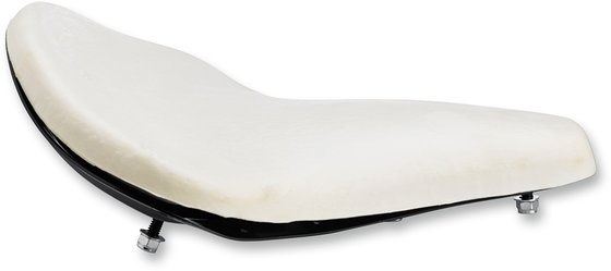 BILTWELL solo seat with white foam padding