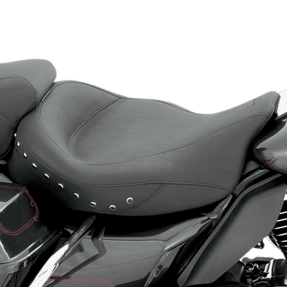 76069 MUSTANG super wide solo seat with black studs