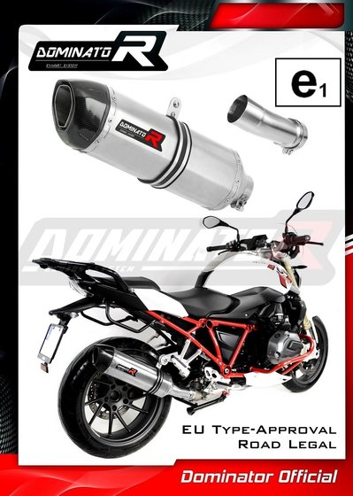 BW093DF-H Dominator homologated exhaust silencer hp1