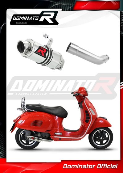 PG004DC-S Dominator exhaust silencer gp1