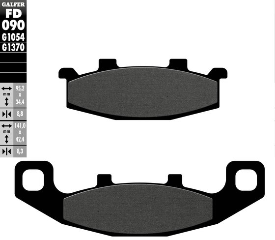 FD090G1054 GALFER semi-metal brake pad