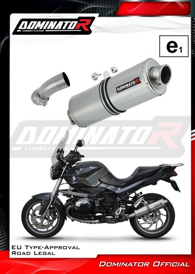 BW019DA-H Dominator eu approved exhaust silencer ov