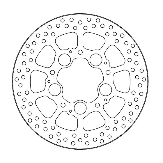 235-110793 MOTO-MASTER moto-master halo brakedisc rear honda: vfr800f abs/plus abs, vrf800x crossrunner