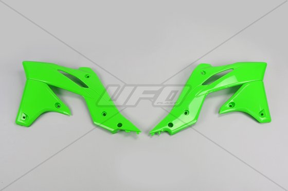 KA04725#026 UFO green radiator covers for kawasaki kxf250/450