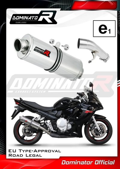 SU024DA-H Dominator eu approved exhaust silencer ov