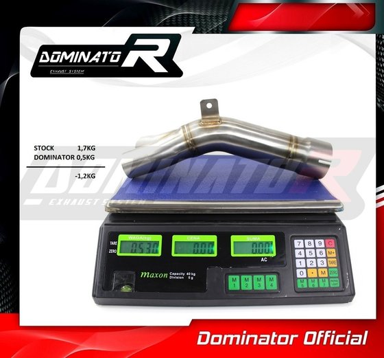 YA059D Dominator exhaust cat eliminator decat