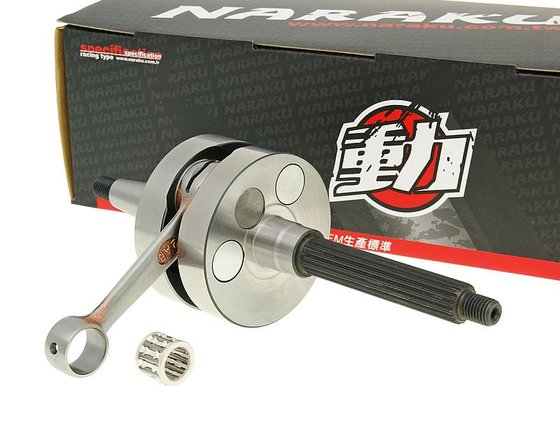 301-0132-3 NARAKU naraku crankshaft, racing (70cc), aprilia- (pia.) / gilera- / piaggio-scooters