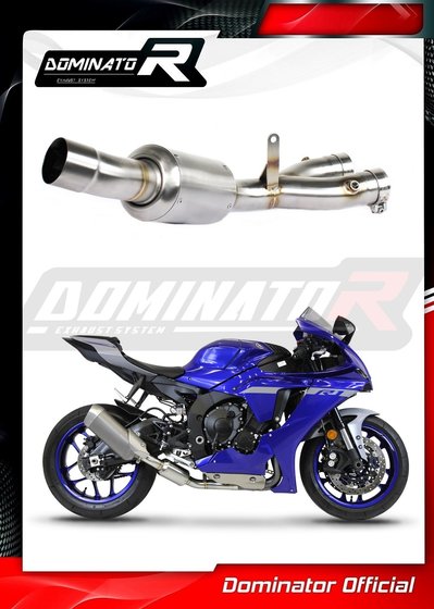 YA122DEX Dominator exhaust cat eliminator decat ex rn65