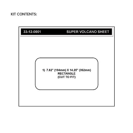 296-5012-0009 Stompgrip stompgrip universal sheet - super volcano : clear