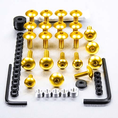 FKA371G PRO BOLT fairing bolt kit for kawasaki (gold)