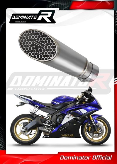 YA141DD Dominator exhaust megaphone titanium gp3