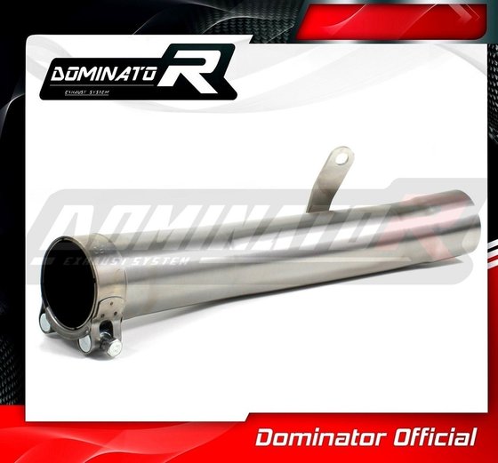 KA048D Dominator exhaust cat eliminator decat