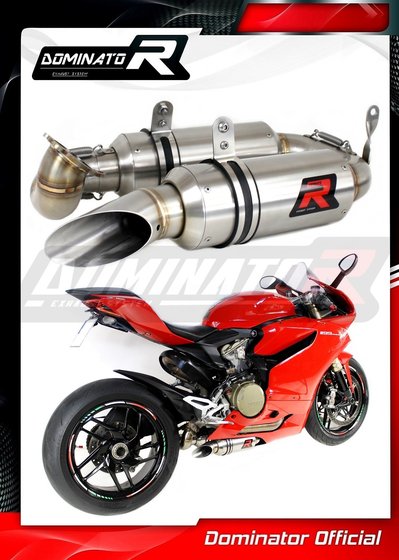 DU018D-S Dominator exhaust silencer