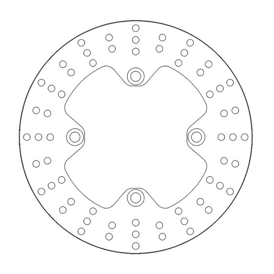 235-110489 MOTO-MASTER moto-master halo brakedisc rear honda: xlv600/700 transalp, xrv650, cb750, cb900