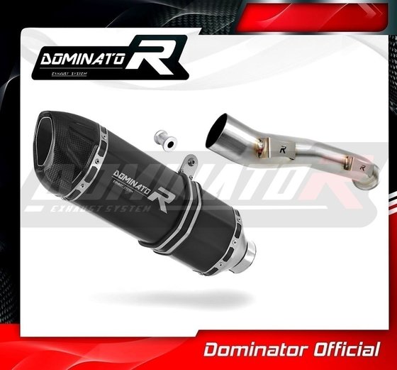 KT069DFBL-S Dominator exhaust silencer hp1 black