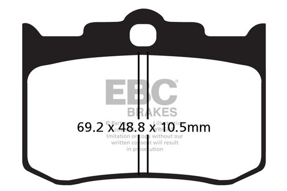 EBC sintered hh brake pad