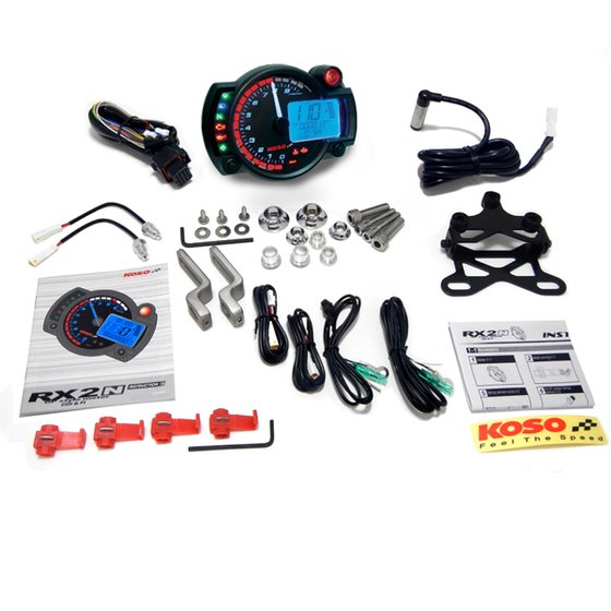 KOSO NORTH AMERICA rx2n+ dash panel with gp-style speedometer