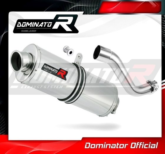 HO096DA-S Dominator exhaust silencer oval