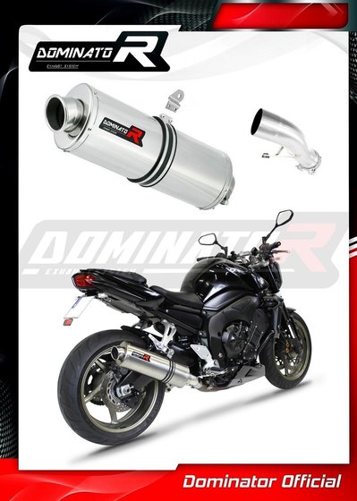 YA020DA-S Dominator exhaust silencer oval