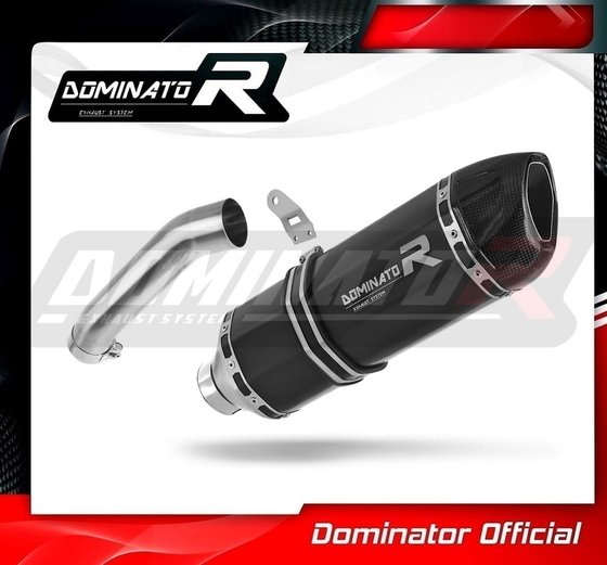 BW101DFBL-S Dominator exhaust silencer muffler hp1 black