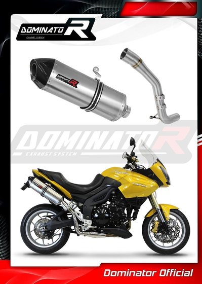 TR021DF7-S Dominator exhaust silencer hp7