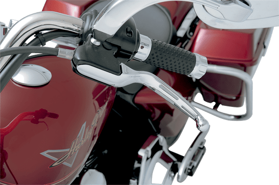 H07-0587 DRAG SPECIALTIES slotted wide blade chrome levers