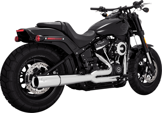 VANCE & HINES pro-p chrome exhaust system for harley davidson 2018 and newer models