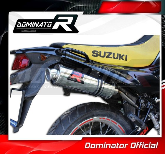 SU056DST-S Dominator exhaust silencer round