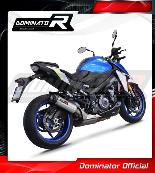 SU105DF Dominator exhaust silencer muffler hp8 + db killer