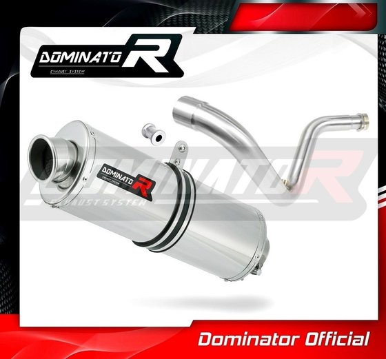 BW065DA-S Dominator exhaust silencer oval