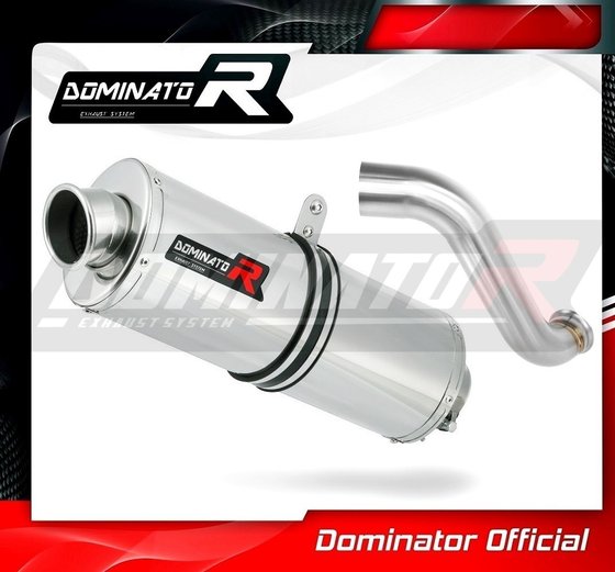 KT014DA-S Dominator exhaust silencer oval