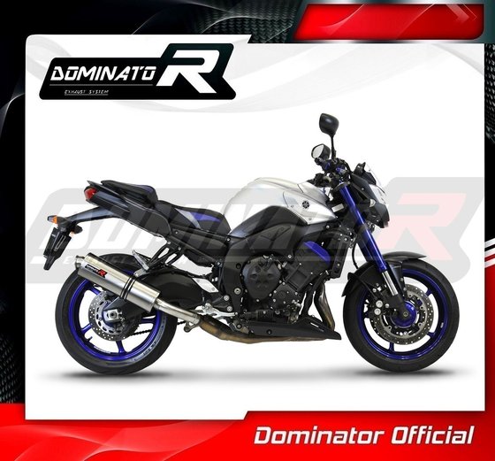 YA021DA-S Dominator exhaust silencer oval