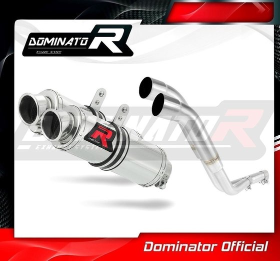 HO063DST-S Dominator exhaust silencer round