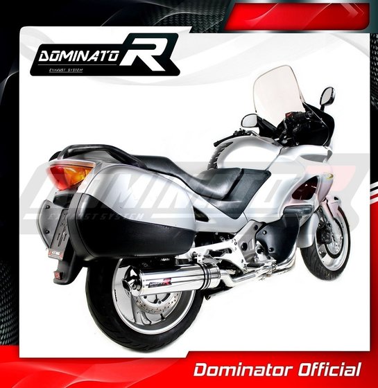 HO049DST-S Dominator exhaust silencer round