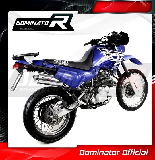 YA014DST-S Dominator exhaust silencer round