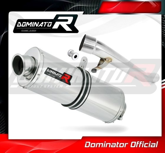 SU070DA-H Dominator homologated exhaust silencer oval