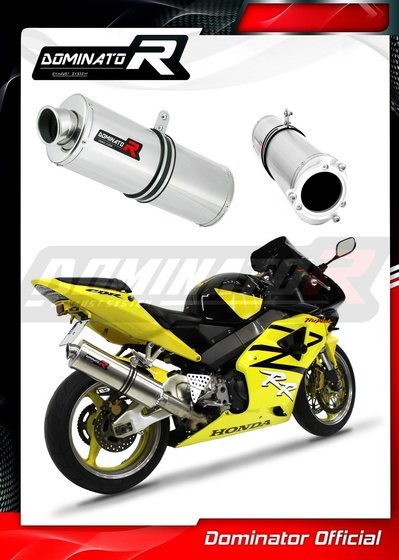 HO070DA-S Dominator exhaust silencer oval