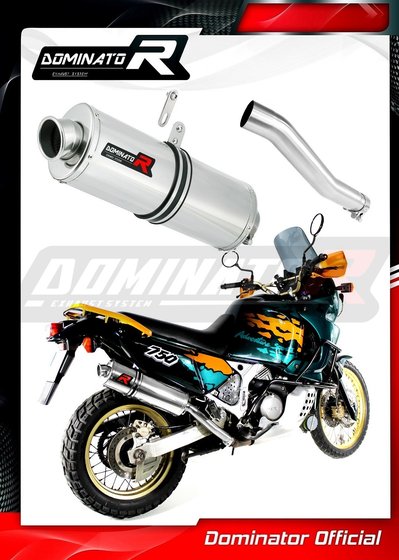 HO078DA-S Dominator exhaust silencer oval