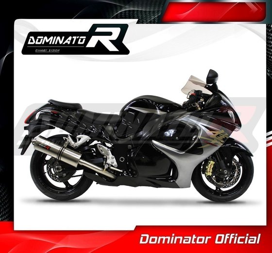 SU027DA-S Dominator exhaust silencer oval