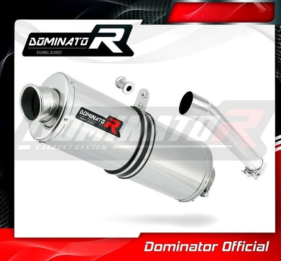 HO016DA-S Dominator exhaust silencer oval