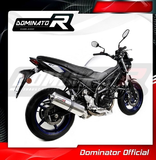 SU090DA-S Dominator exhaust silencer oval