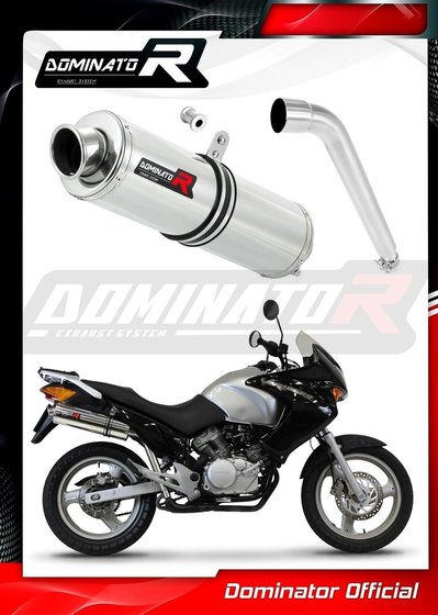 HO027DST Dominator exhaust silencer round + db killer