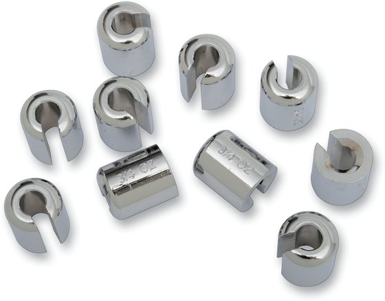 K&L SUPPLY chrome spoke wheel weights - 1 oz (pack of 10)