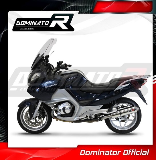 BW039DST-H Dominator homologated exhaust silencer round