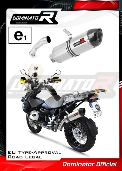 BW087DF-H Dominator homologated exhaust silencer hp1