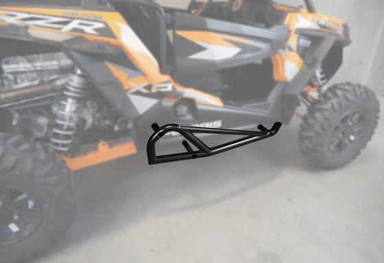 MOOSE RACING black 2-seater nerf bars for rzr